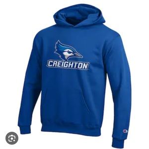 blue creighton hoodie